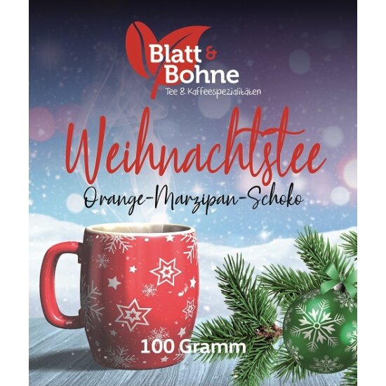 Weihnachtstee - Orange-Marzipan- Schoko